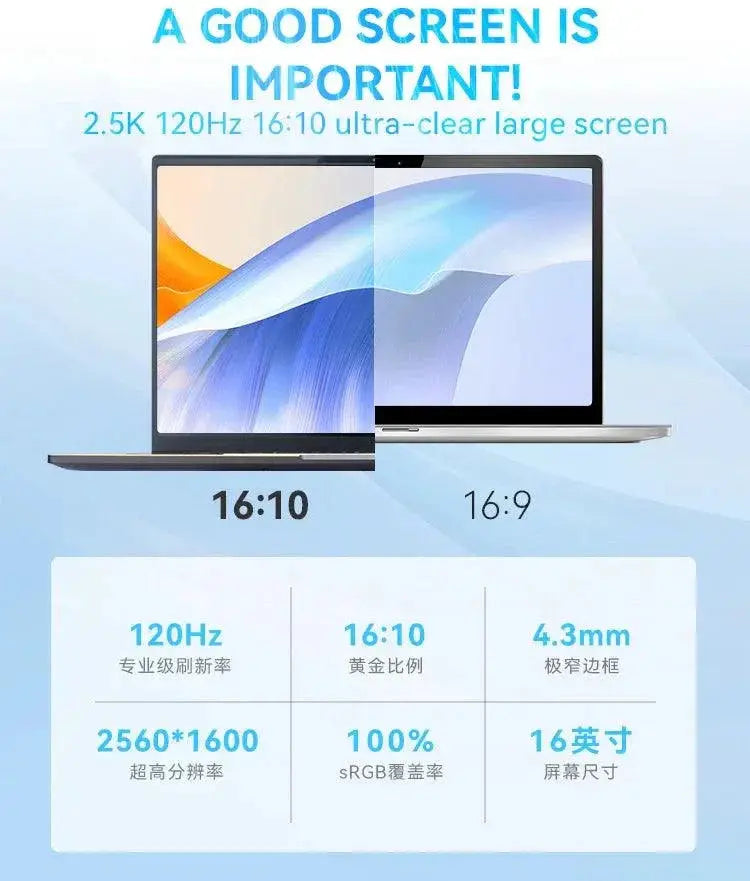 Firebat U6 16 Inch Laptop Ryzen 7 7735H 120Hz Slim Gaming