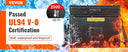 VEVOR Fireproof Document Bag With Lock 2000F Waterproof Box