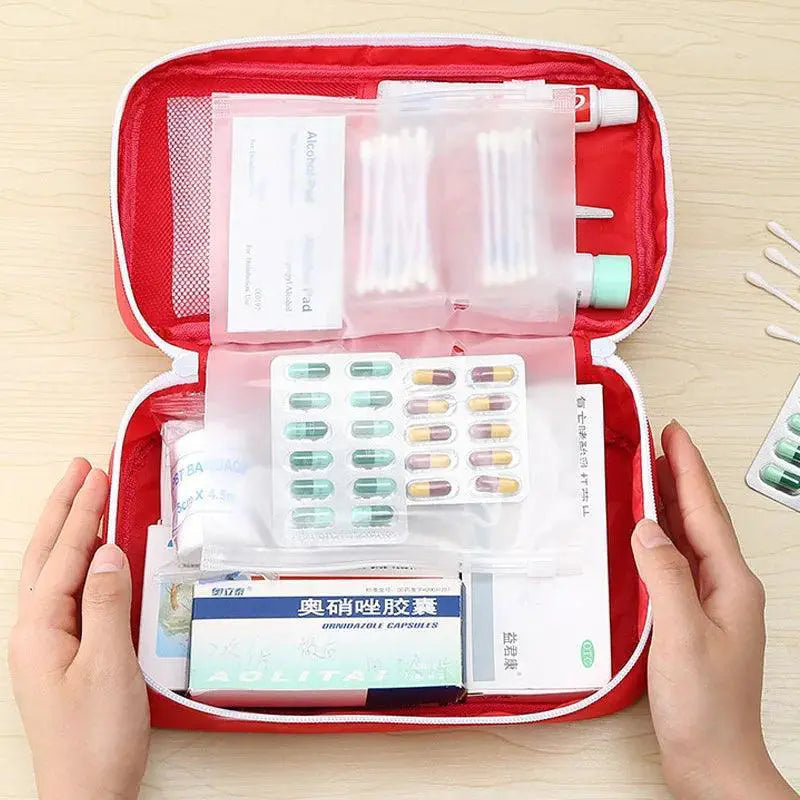 First Aid Kit Outdoor Emergency Medical Bag Storage Solution