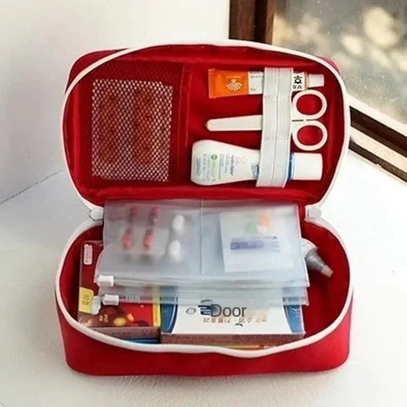 First Aid Kit Outdoor Emergency Medical Bag Storage Solution
