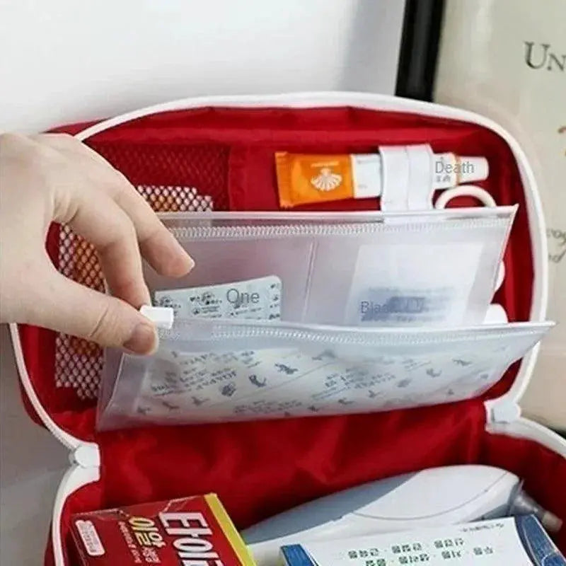 First Aid Kit Outdoor Emergency Medical Bag Storage Solution