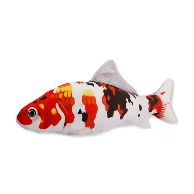 Fish Plush Cat Toy Interactive Chew Pillow For Cats