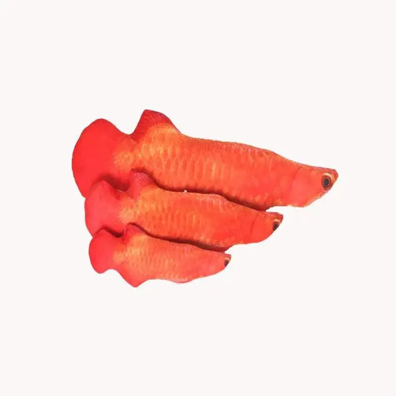 Fish Plush Cat Toy Interactive Chew Pillow For Cats
