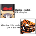 Five Head Headlamp For Outdoor Adventures With LED Lights