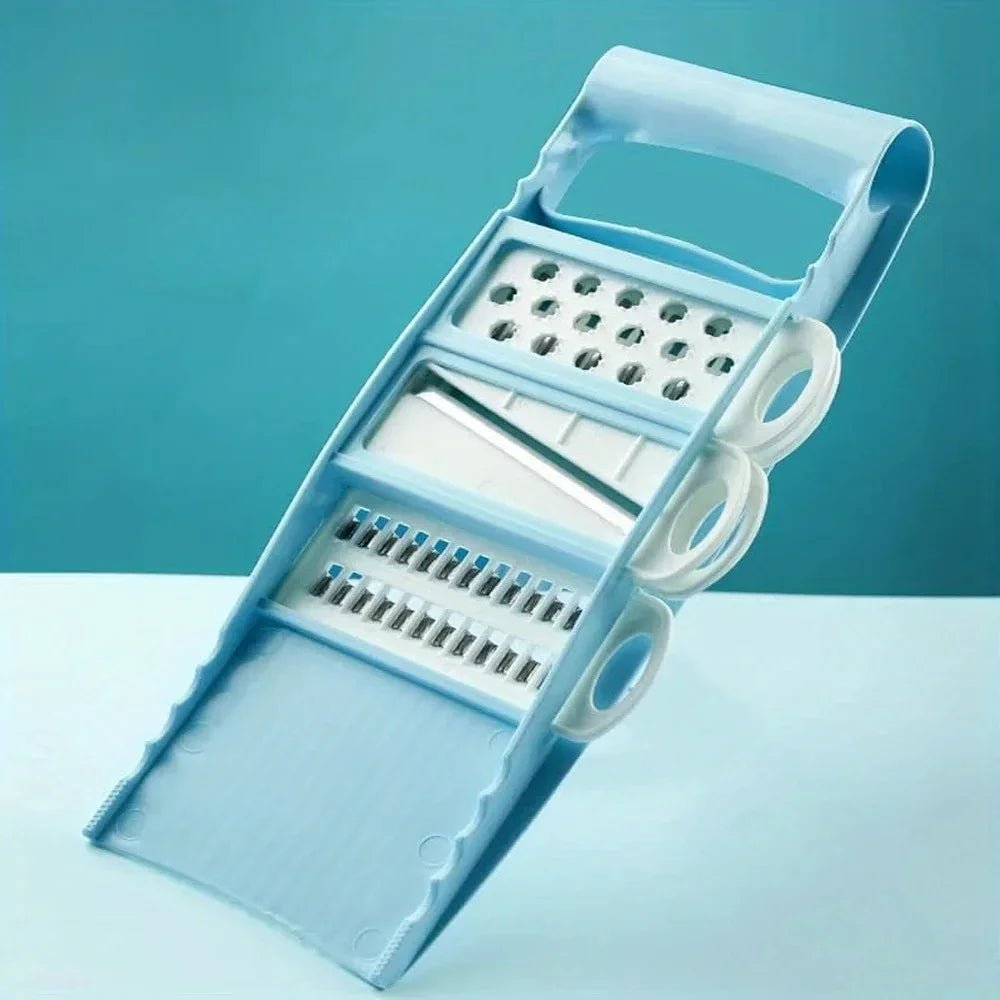 Five In One Vegetable Chopper And Mandoline Slicer For Easy Food Prep Quick Chop