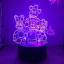 Safe Glow 3D Night Light for Kids Room