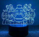Safe Glow 3D Night Light for Kids Room
