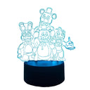 Safe Glow 3D Night Light for Kids Room