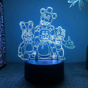 Safe Glow 3D Night Light for Kids Room