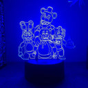 Safe Glow 3D Night Light for Kids Room