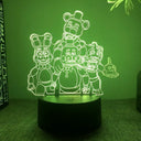 Safe Glow 3D Night Light for Kids Room