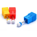 Flame Ceramic Nail Drill Bits Kit for Manicure and Pedicure
