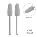 Flame Diamond Nail Bit Set for Easy Precision Manicures