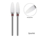 Flame Diamond Nail Bit Set for Easy Precision Manicures