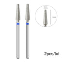 Flame Diamond Nail Bit Set for Easy Precision Manicures