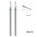 Flame Diamond Nail Bit Set for Easy Precision Manicures