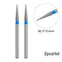 Flame Diamond Nail Bit Set for Easy Precision Manicures