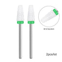 Flame Diamond Nail Bit Set for Easy Precision Manicures