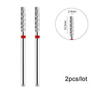 Flame Diamond Nail Bit Set for Easy Precision Manicures