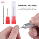 Flame Diamond Nail Bit Set for Easy Precision Manicures