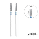 Flame Diamond Nail Bit Set for Easy Precision Manicures