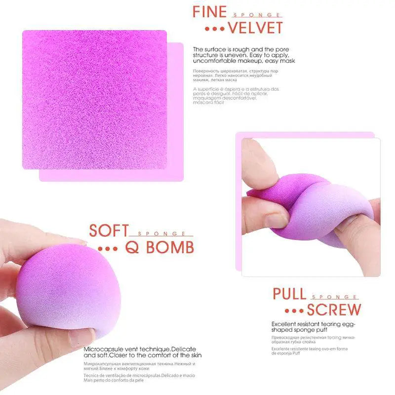 Flawless Beauty Sponge For Foundation Eco Friendly Non Latex