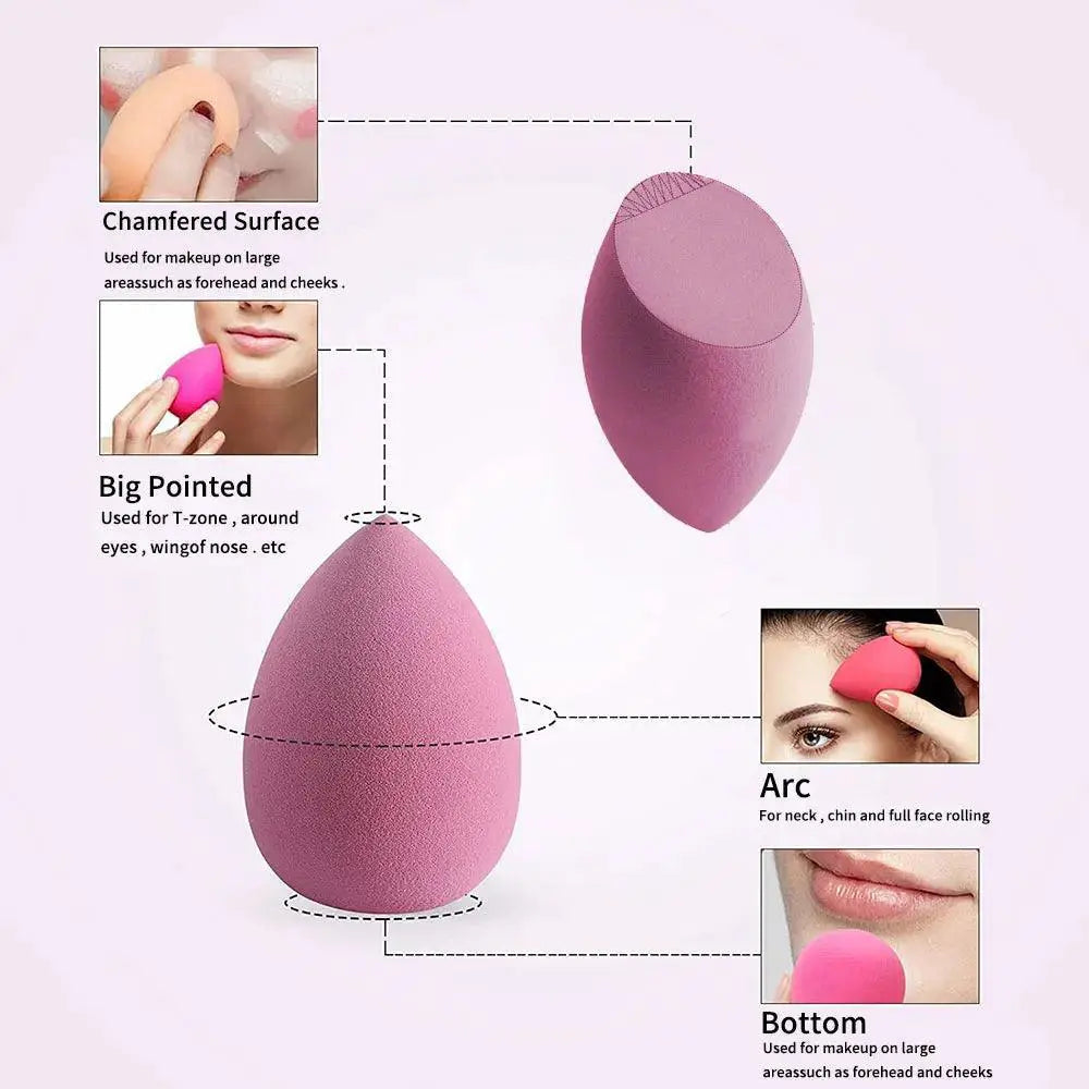 Flawless Beauty Sponge Set for Professional Makeup