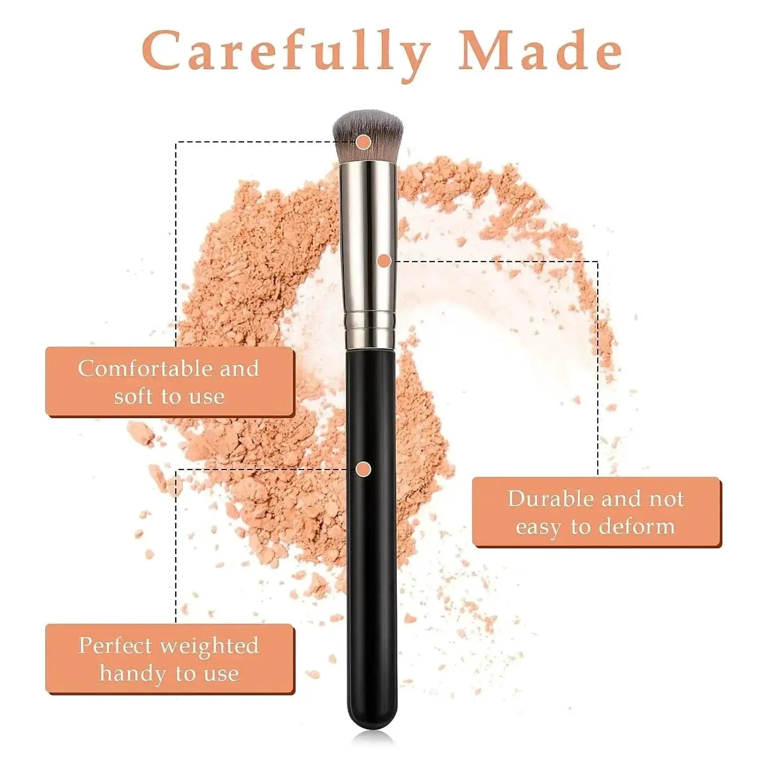 Flawless Contour And Blush Brush Set For Professional Makeup