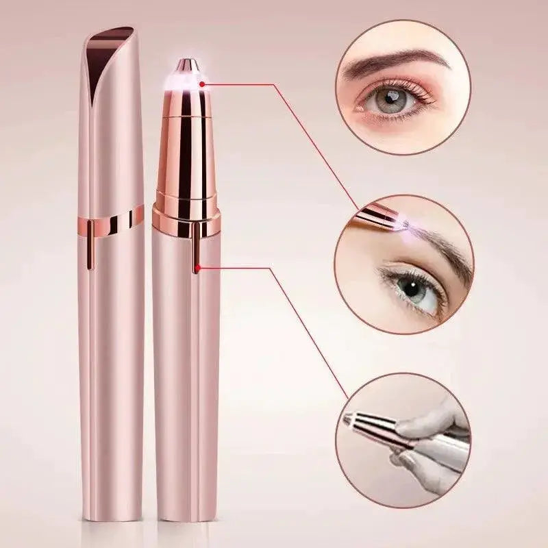 Flawless Electric Eyebrow Trimmer For Salon Quality Brows