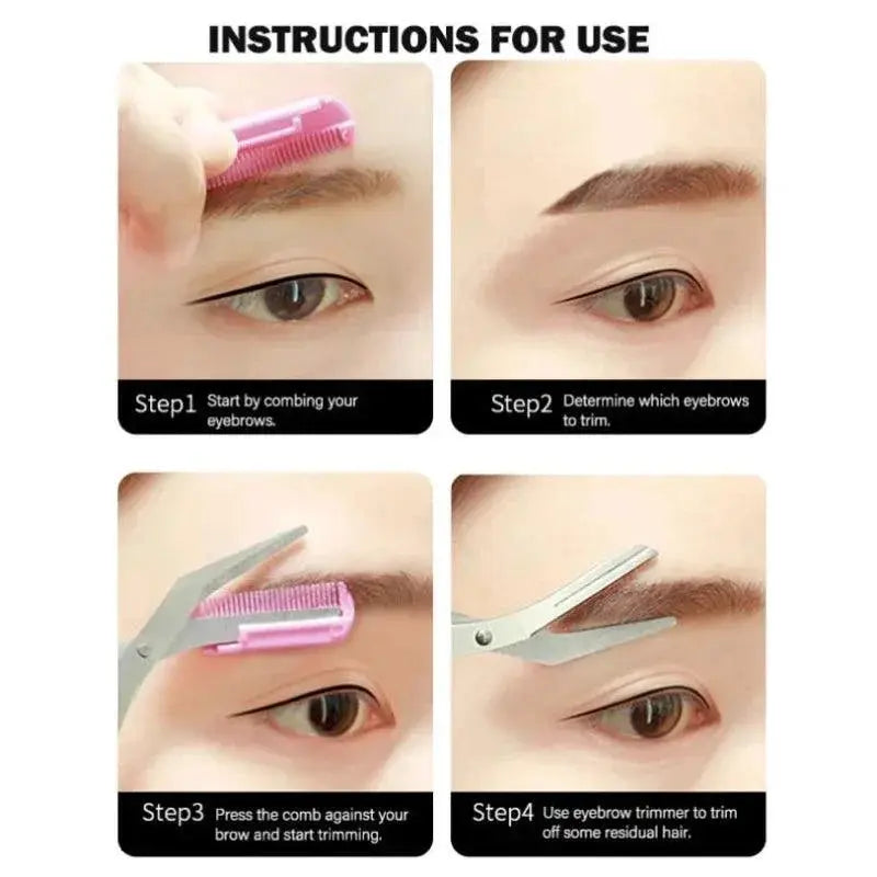 Flawless Eyebrow Trimmer Precision Beauty Tool for Grooming