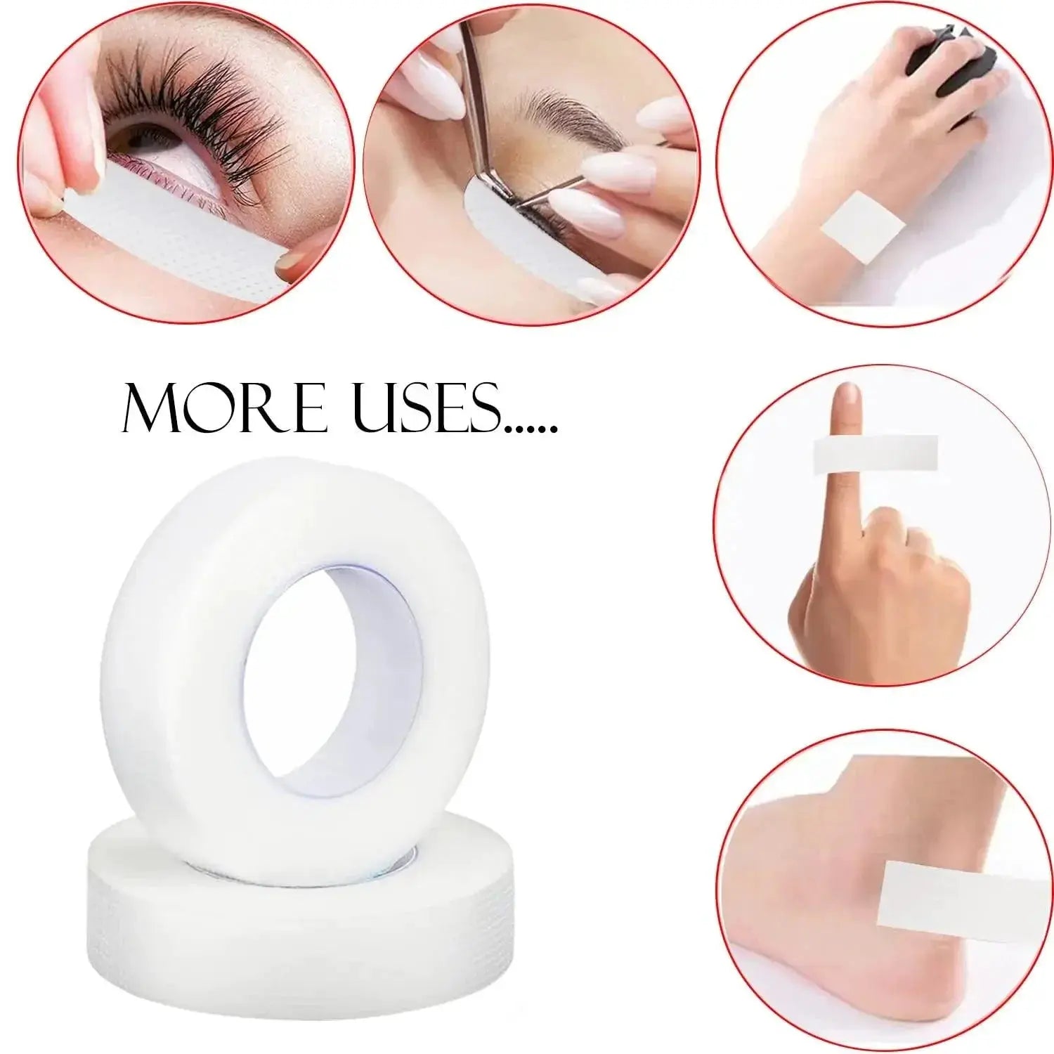 Flawless Micropore Eyelash Extension Tape Professional Grade