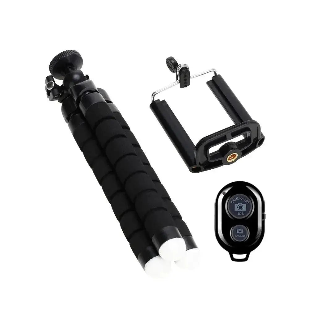 Flexible Bluetooth Mobile Tripod Octopus Stand For Phones