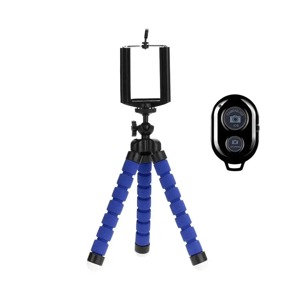 Flexible Bluetooth Mobile Tripod Octopus Stand For Phones