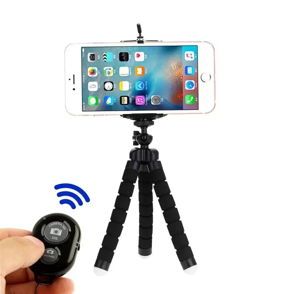 Flexible Bluetooth Mobile Tripod Octopus Stand For Phones