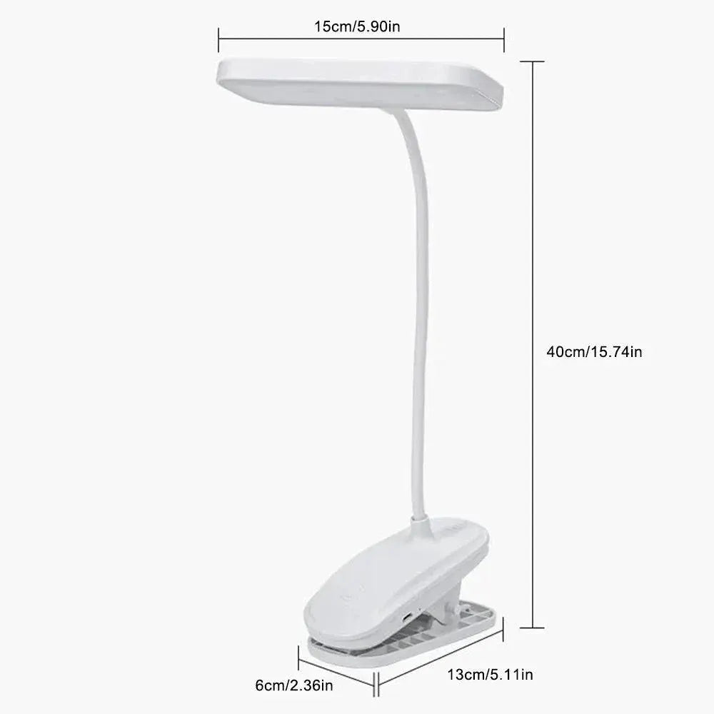 Flexible Desk Lamp USB Rechargeable Light Adjustable