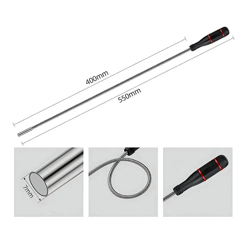 Flexible Magnetic Pickup Tool With Strong Retrieval Magnet
