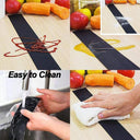 Stove Counter Gap Cover Flexible Silicone for Kitchen Use