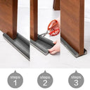Quiet Door Seal Strip for Energy Savings