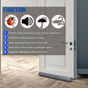 Quiet Door Seal Strip for Energy Savings