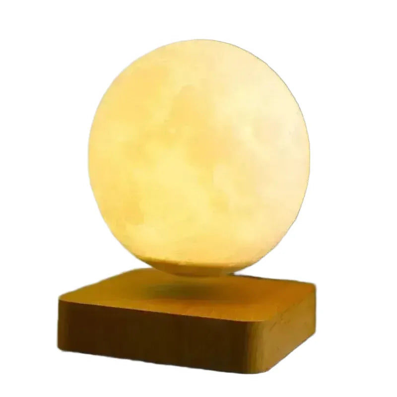 Floating Moon Lamp for Office Lighting — Dark Color