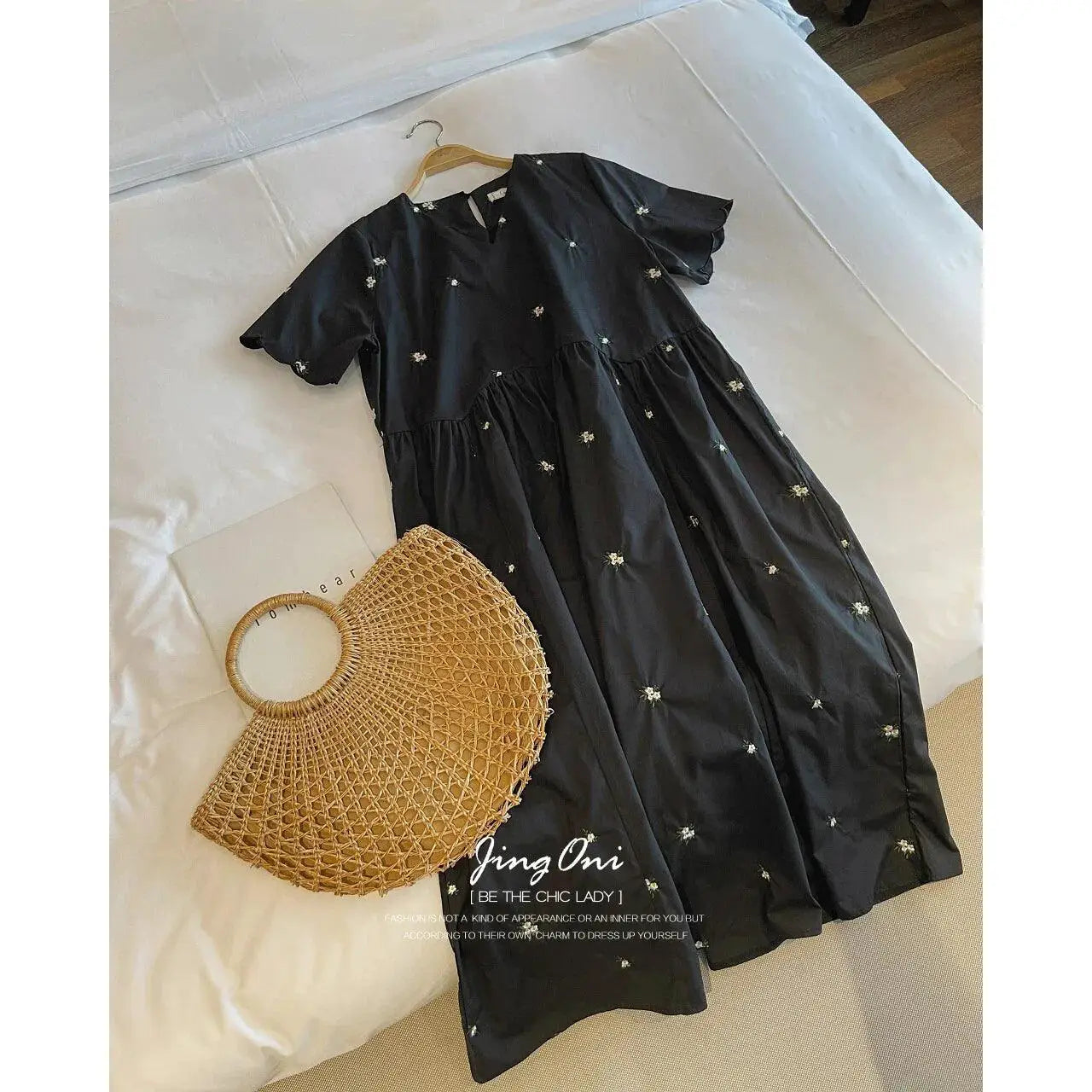 Floral Bohemian Chic Embroidered Dress Summer Style Favorite