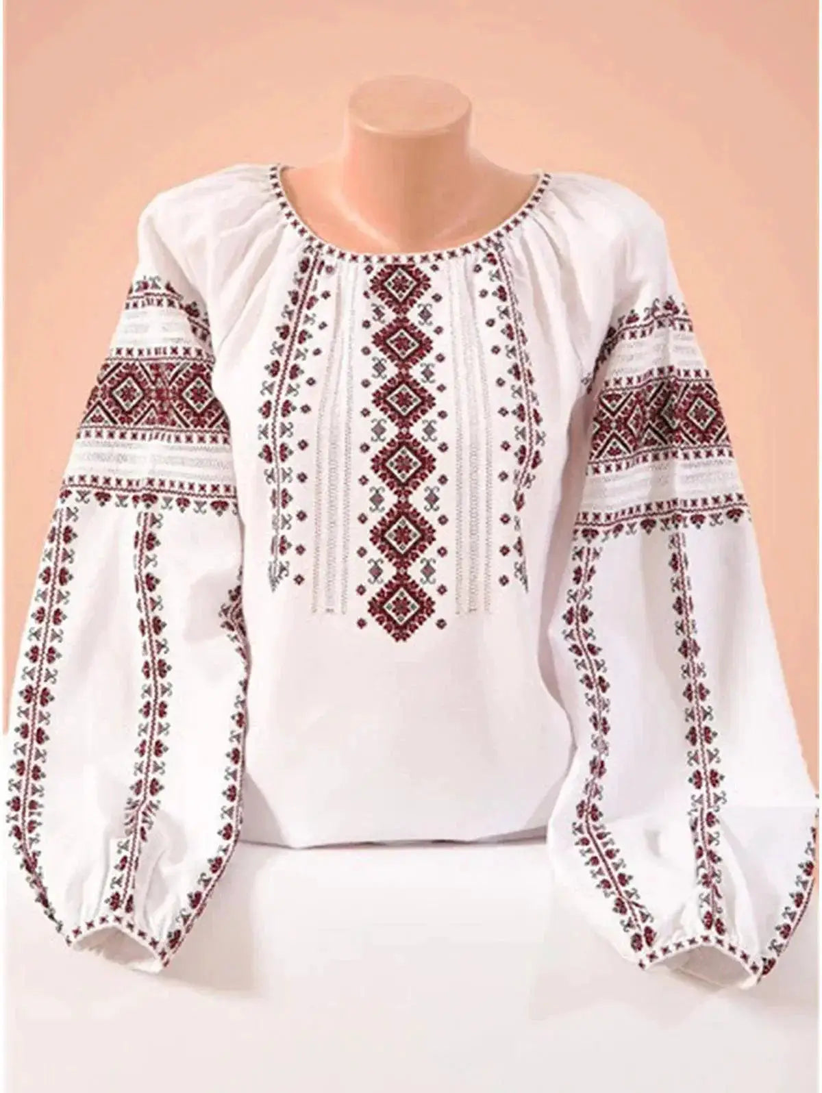 Floral Boho Blouse With Chic Lantern Sleeves For Women
