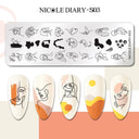 Floral Butterfly Nail Stamping Plates Elevate Nail Art Designs
