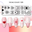 Floral Butterfly Nail Stamping Plates Elevate Nail Art Designs