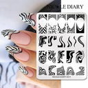Floral Butterfly Nail Stamping Plates Elevate Nail Art Designs