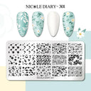 Floral Butterfly Nail Stamping Plates Elevate Nail Art Designs