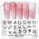 Floral Butterfly Nail Stamping Plates Elevate Nail Art Designs