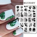 Floral Butterfly Nail Stamping Plates Elevate Nail Art Designs