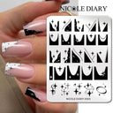 Floral Butterfly Nail Stamping Plates Elevate Nail Art Designs