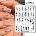 Floral Butterfly Nail Stamping Plates Elevate Nail Art Designs